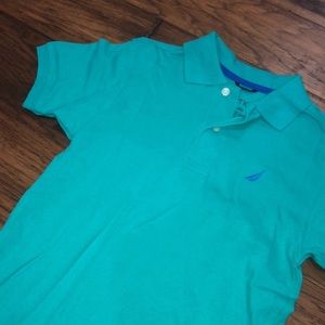 Boy’s Nautica Green Polo
